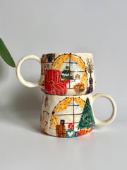 Holiday Home Themed Mug