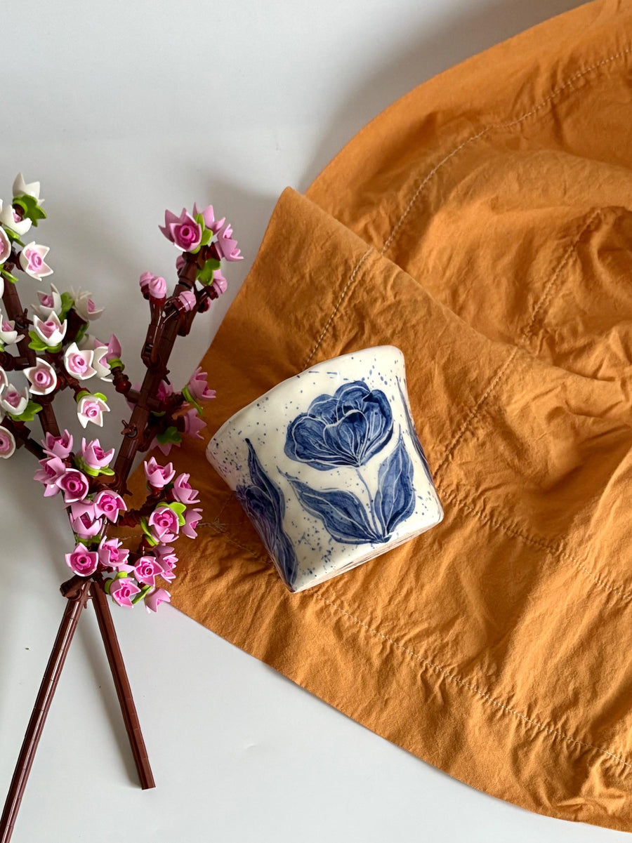 Blue Tulips Cup