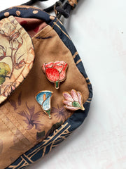 Botanical Pin Brooch Set