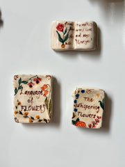 Book-Shaped Fridge Magnet Set