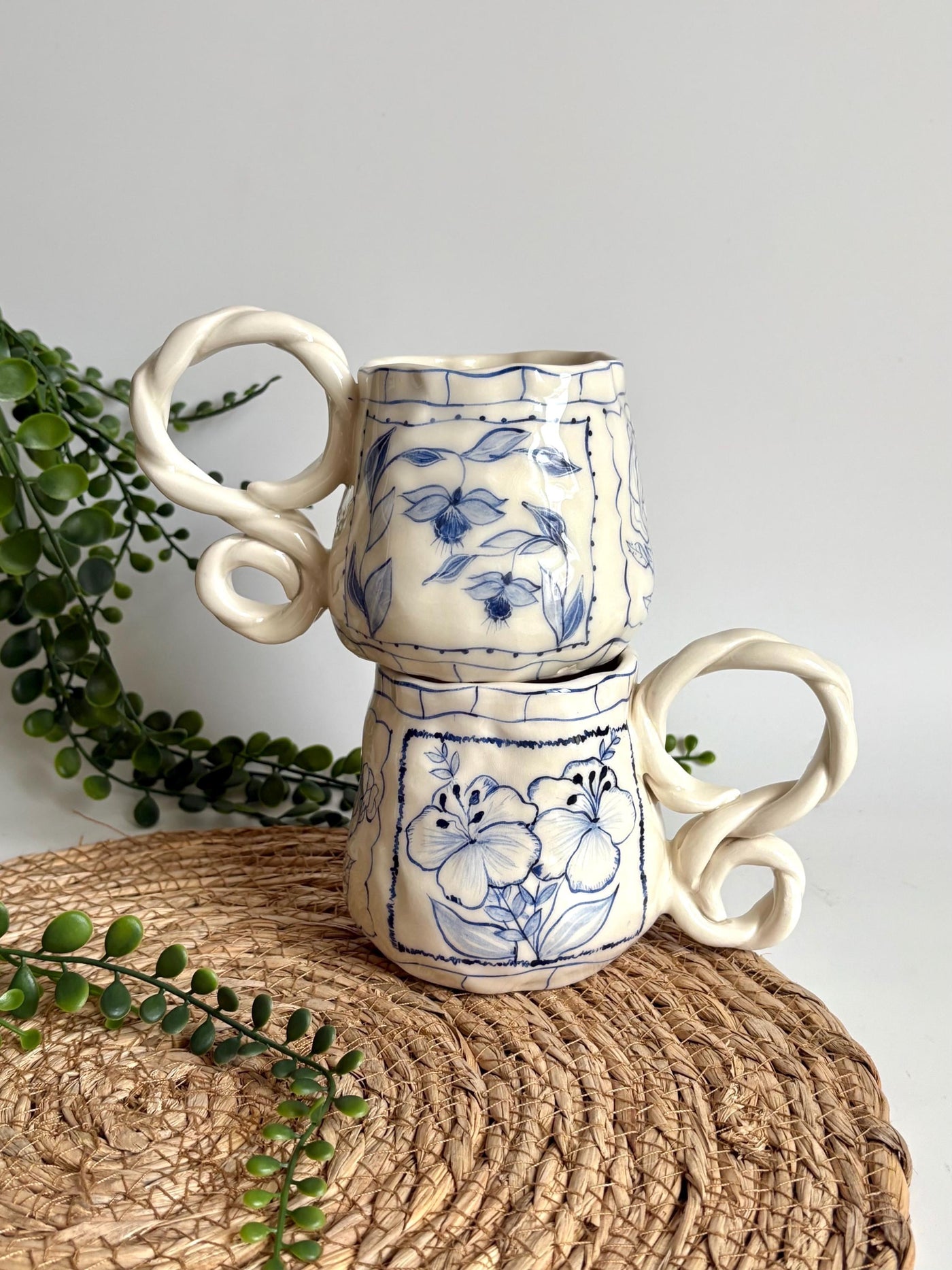 Rustic Bloom Tarot Cards Mug
