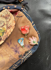 Botanical Pin Brooch Set