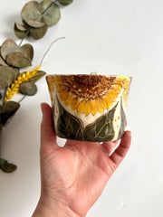 Botanical Sunflower Mug