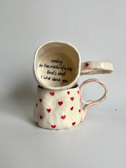 Personalized Cute Floral Minimalist Mug / Write