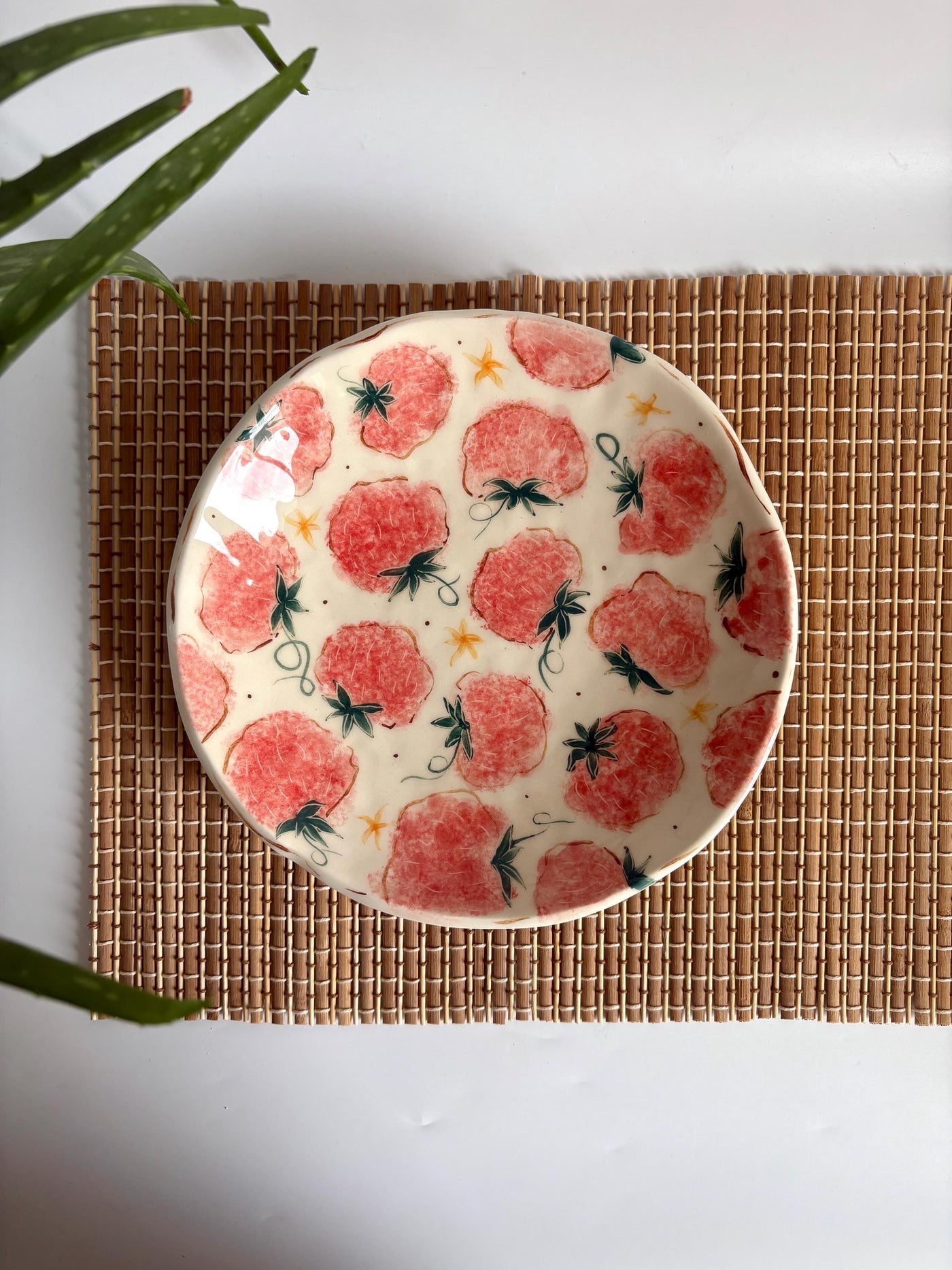 Tomato Illustrations Bowl