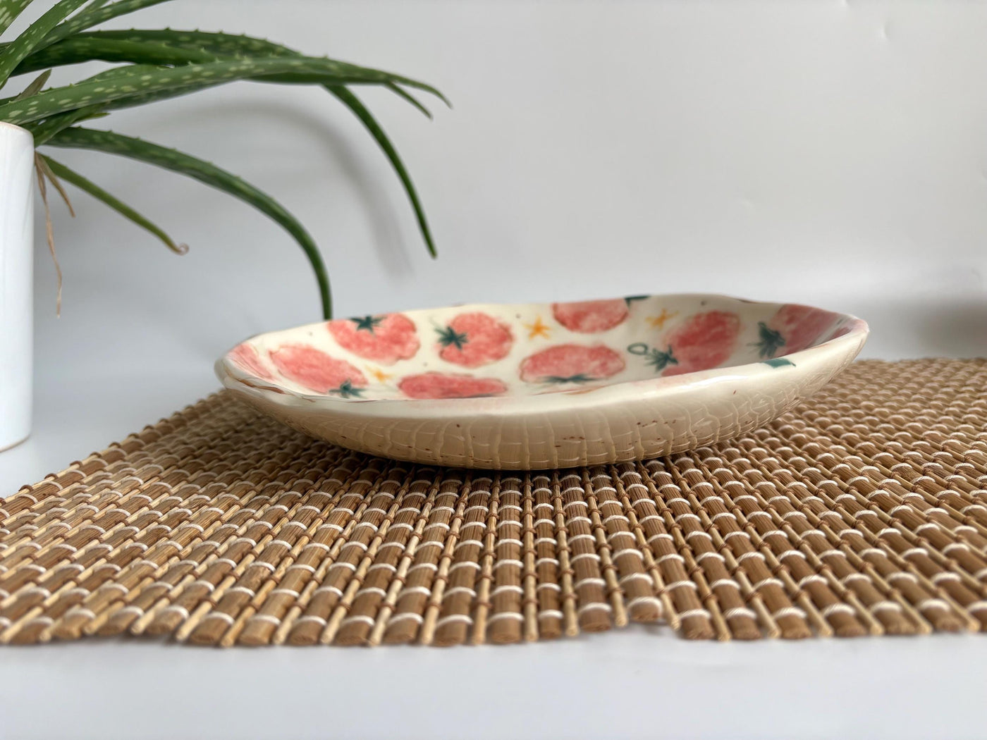 Tomato Illustrations Bowl