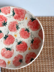 Tomato Illustrations Bowl