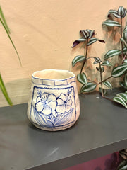 Rustic Bloom Tea Cup
