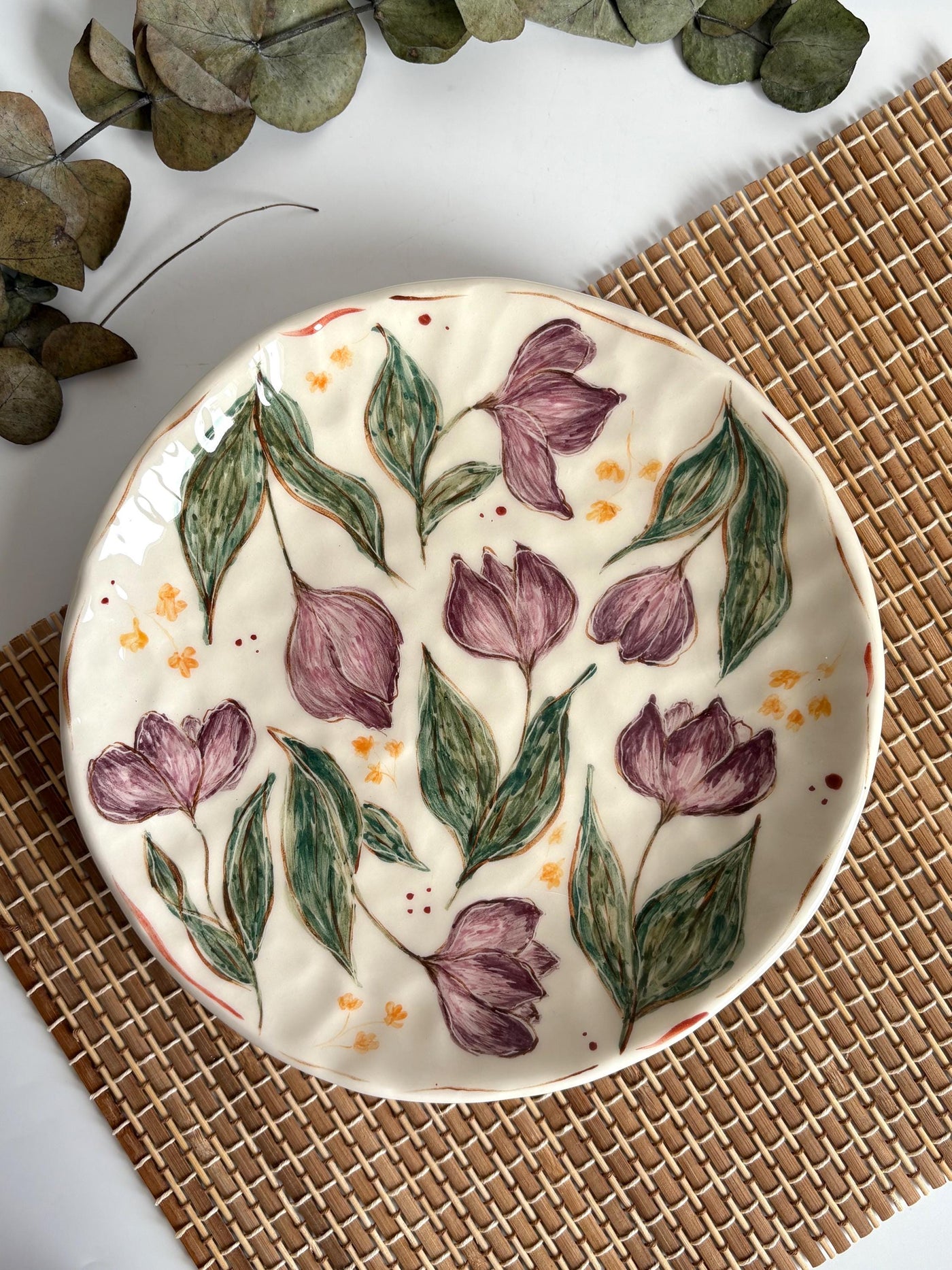 Tulip Illustrations Plate