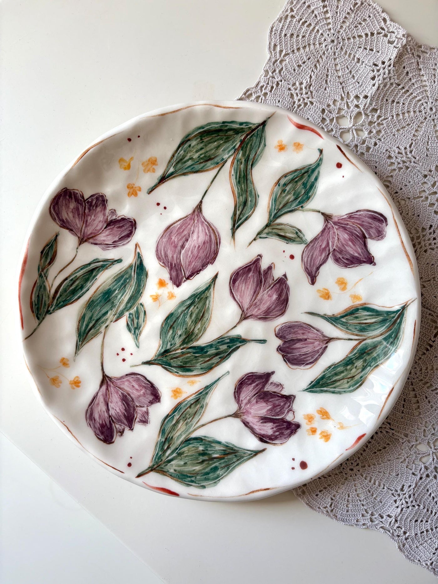 Tulip Illustrations Plate