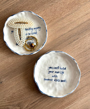 Affirmation Jewelry Holder, Plate