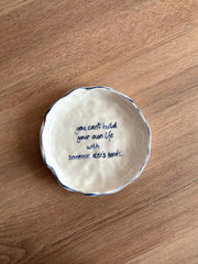 Affirmation Jewelry Holder, Plate