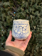Rustic Bloom Tea Cup