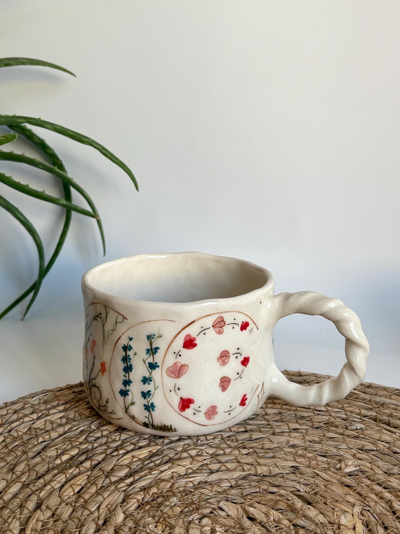 Stages of Flowers Mug