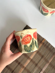 Red Yellow Tulip Cup