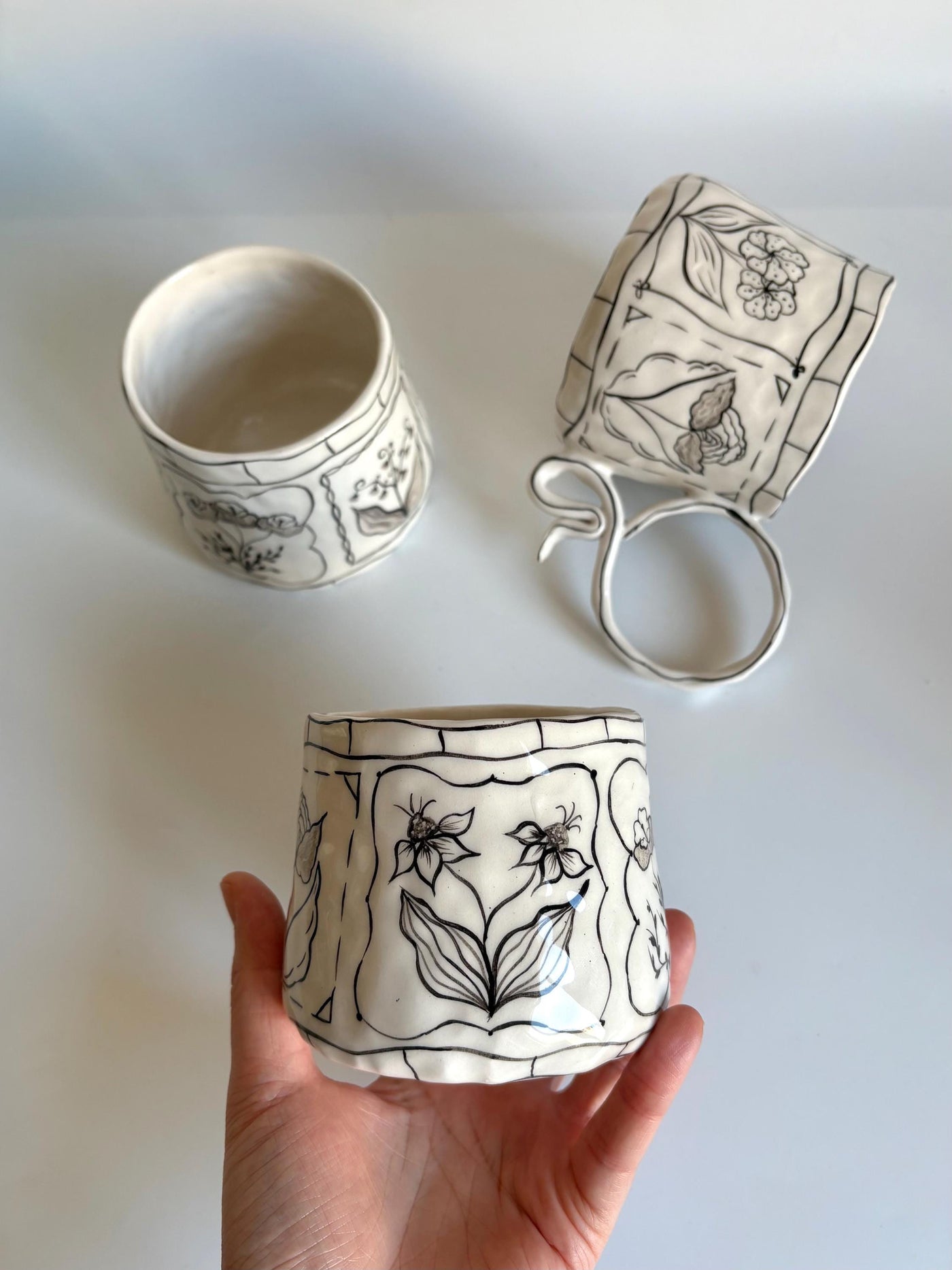Black and White Mug