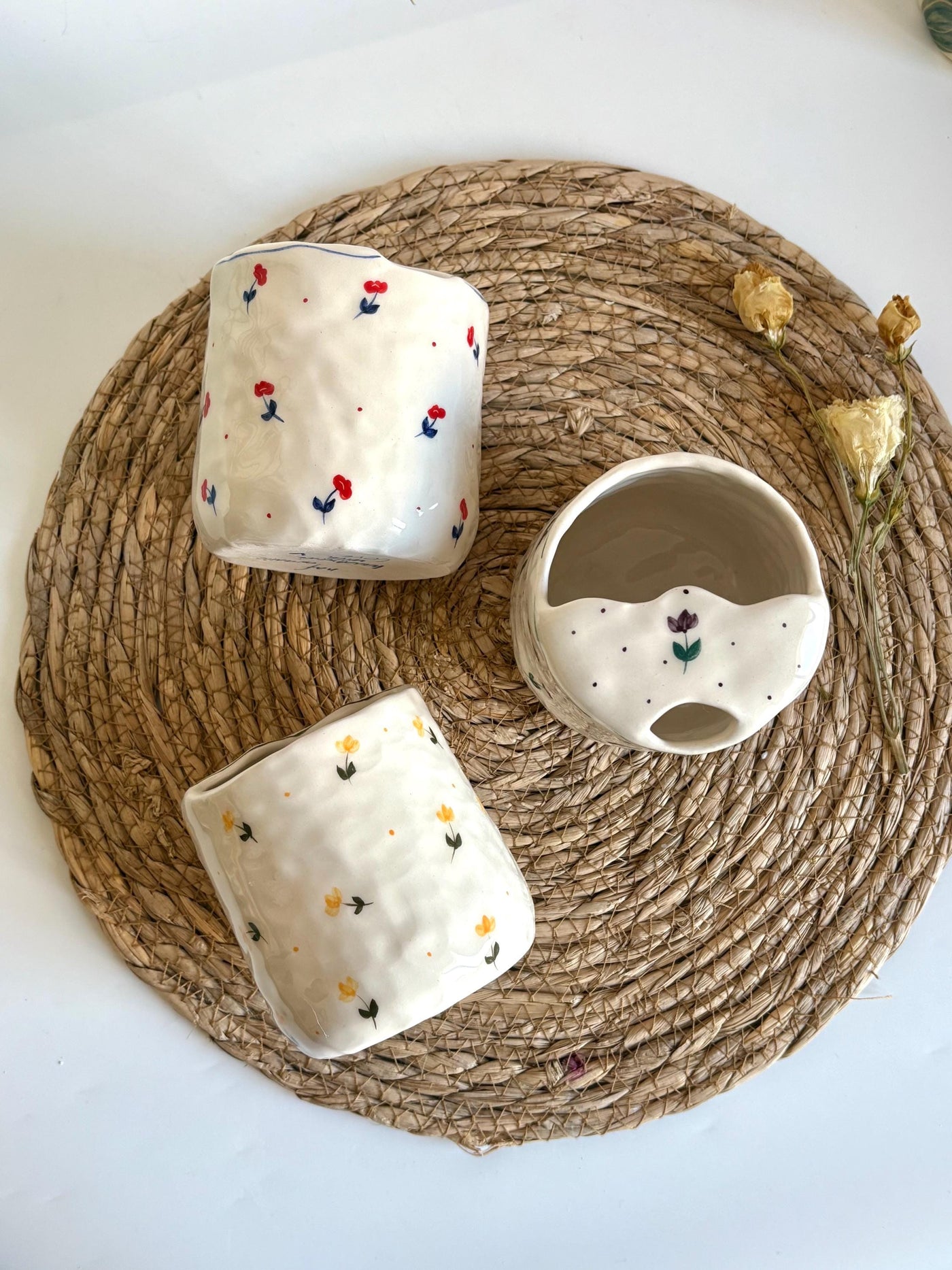 Red Poppy To Go Mug