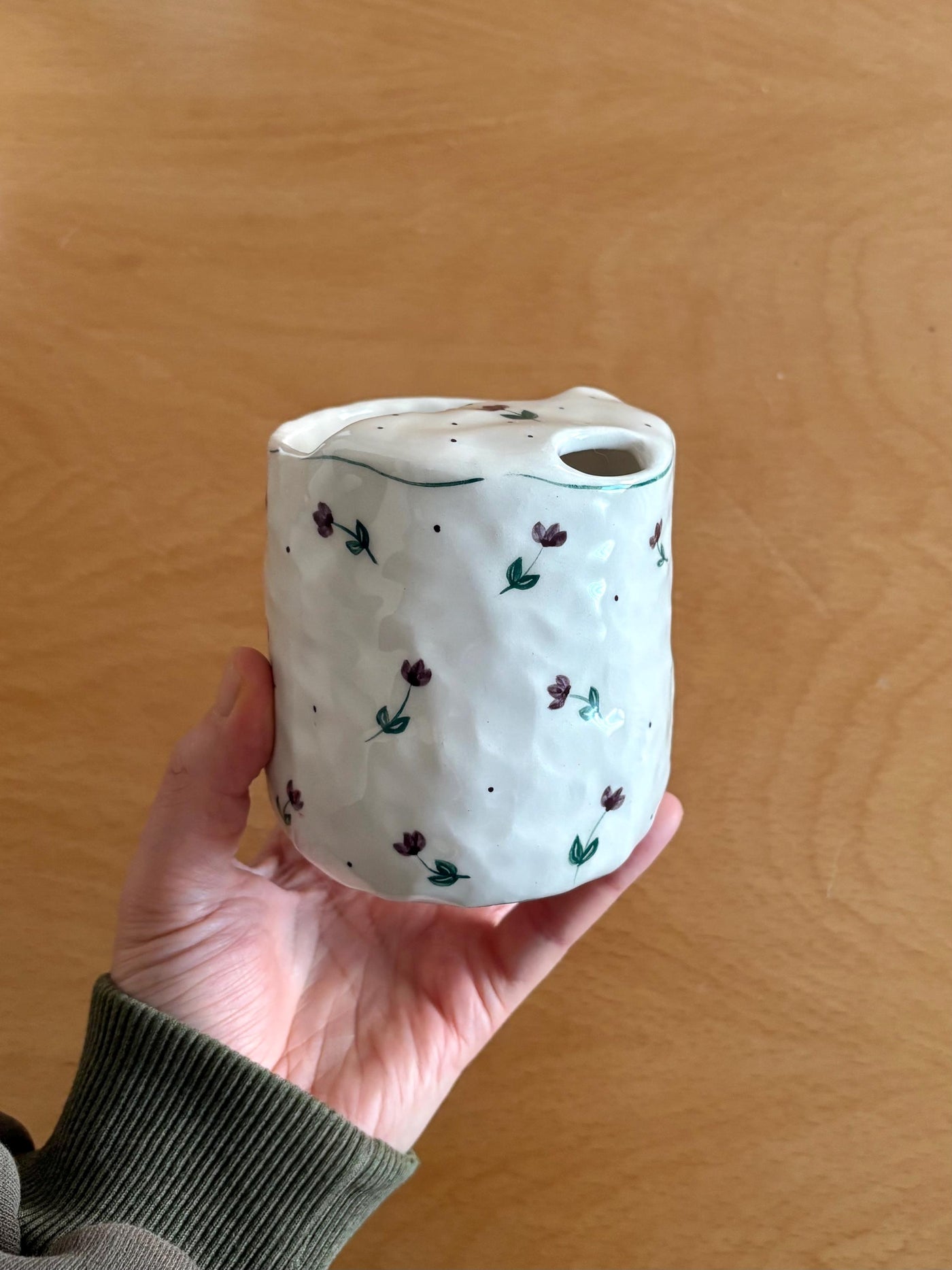 Red Poppy To Go Mug