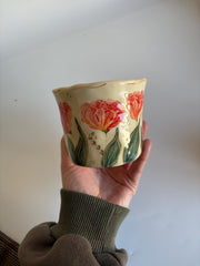 Red Yellow Tulip Cup