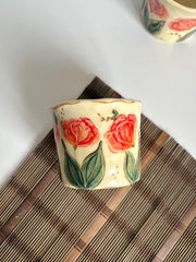 Red Yellow Tulip Cup