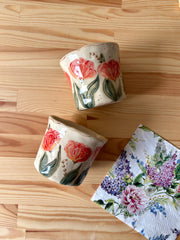 Red Yellow Tulip Cup