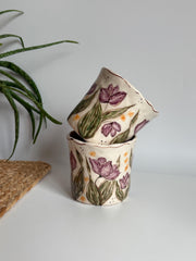 Tulip Flowers Tea Cup