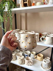 Yellow Tulips Minimalist Mug