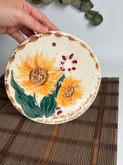 Sunflower Wall Art: Van Gogh Quote Decor