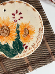 Sunflower Wall Art: Van Gogh Quote Decor