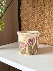 Tulip Flowers Tea Cup