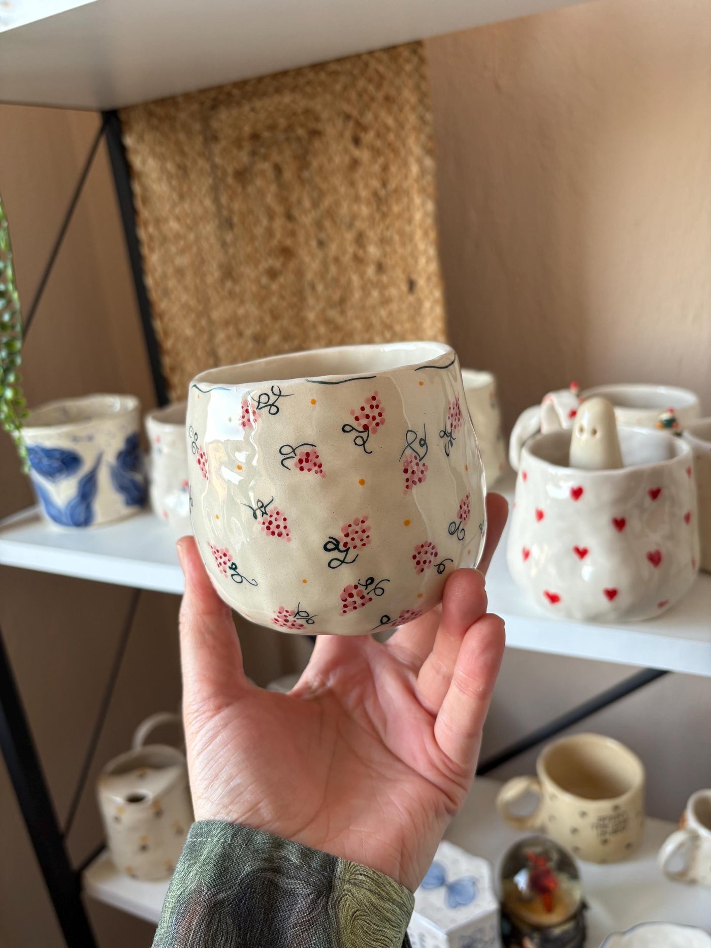 Pink Raspberry Cup