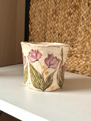 Tulip Flowers Tea Cup
