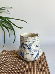 Rustic Bloom Tea Cup
