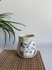 Rustic Bloom Tea Cup
