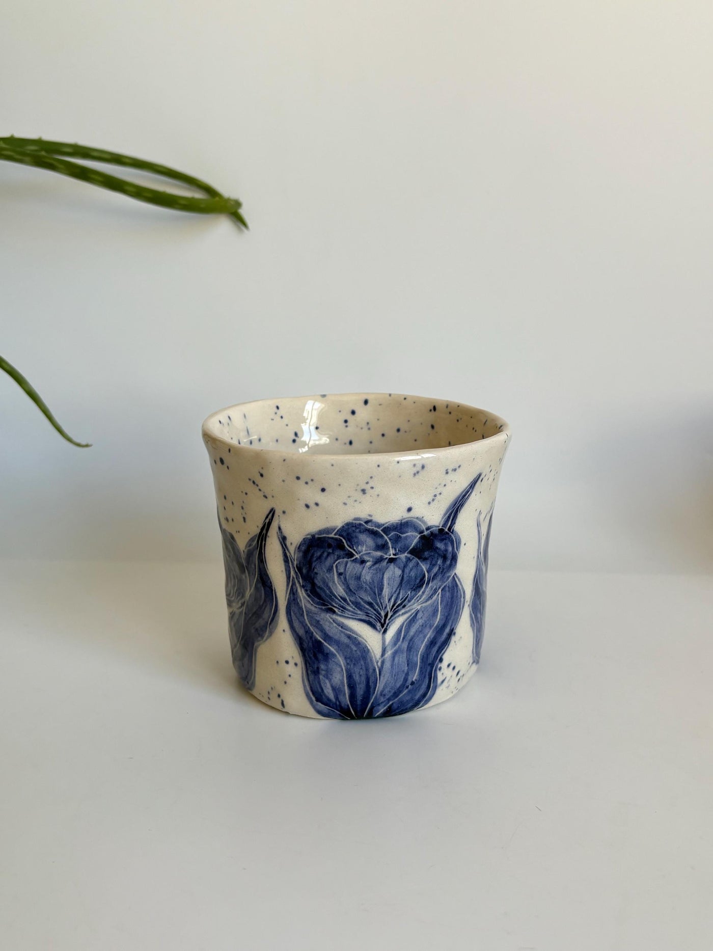 Blue Tulips Cup
