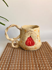 Colorful Pumpkin in Framed Mug