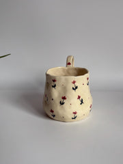 Lilac Tulips Floral Mug