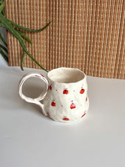 Cute Minimalist Pumpkin Halloween Mug
