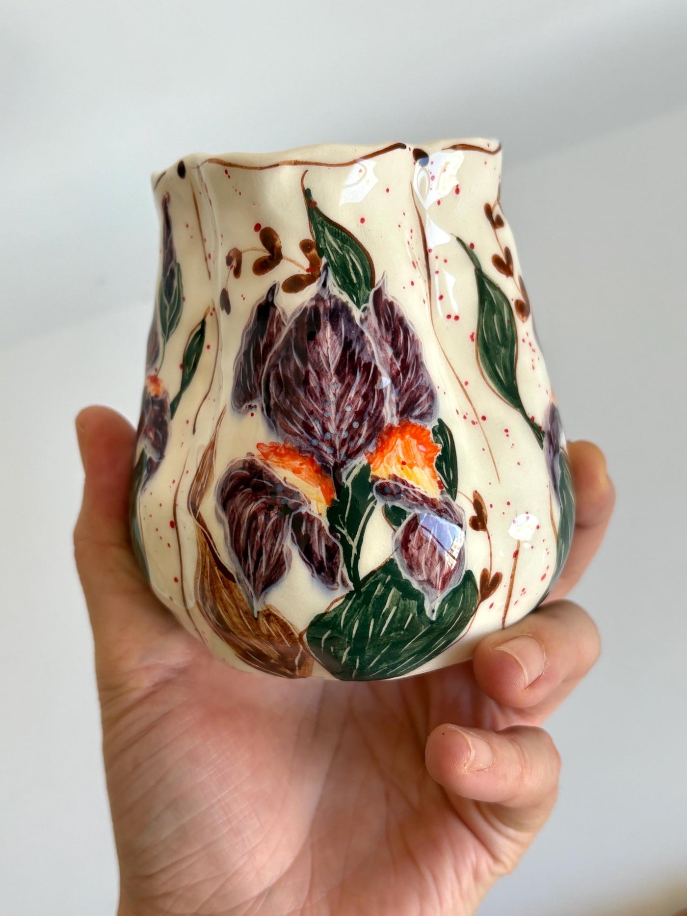 Irises Mug
