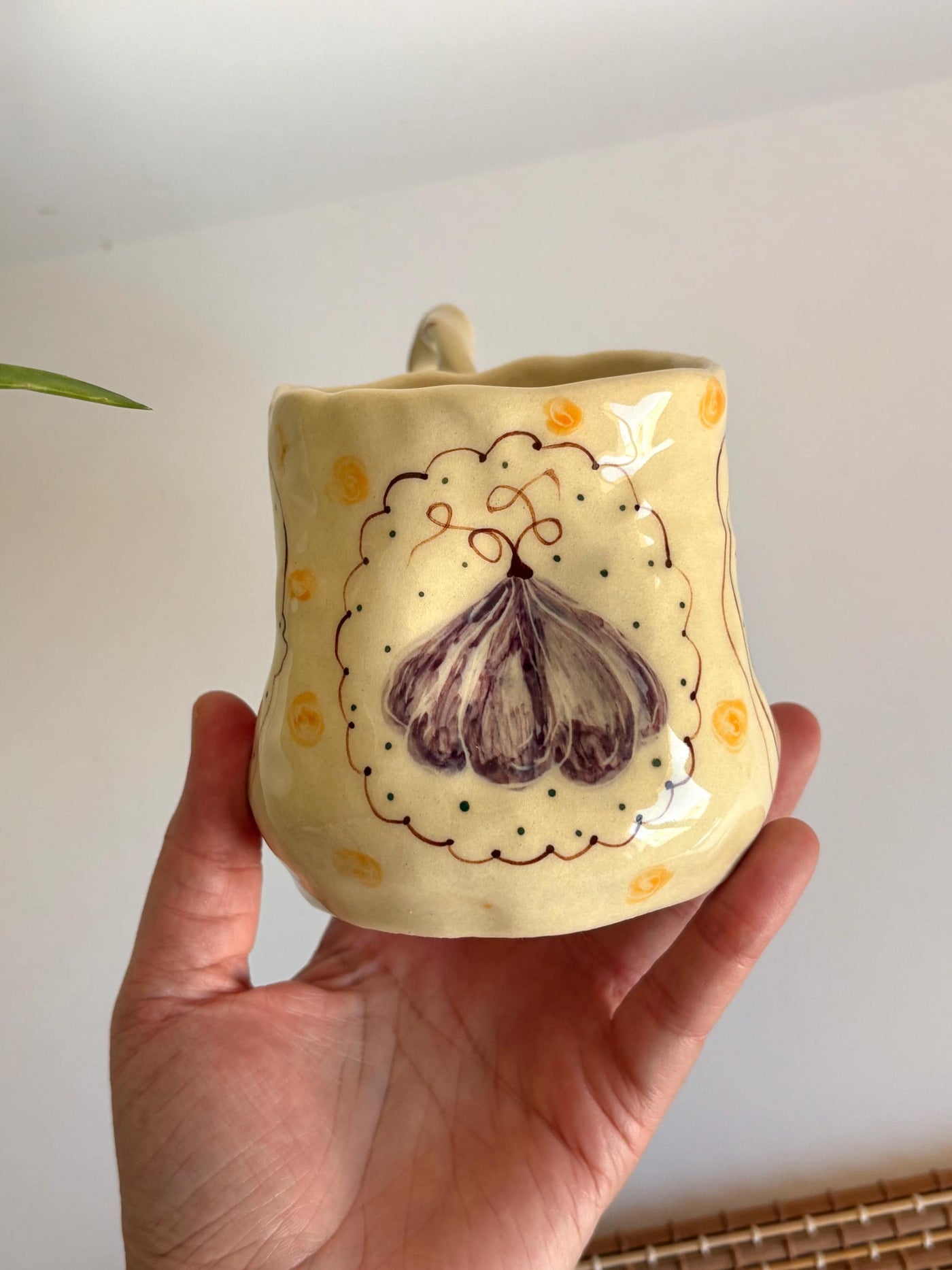 Colorful Pumpkin in Framed Mug