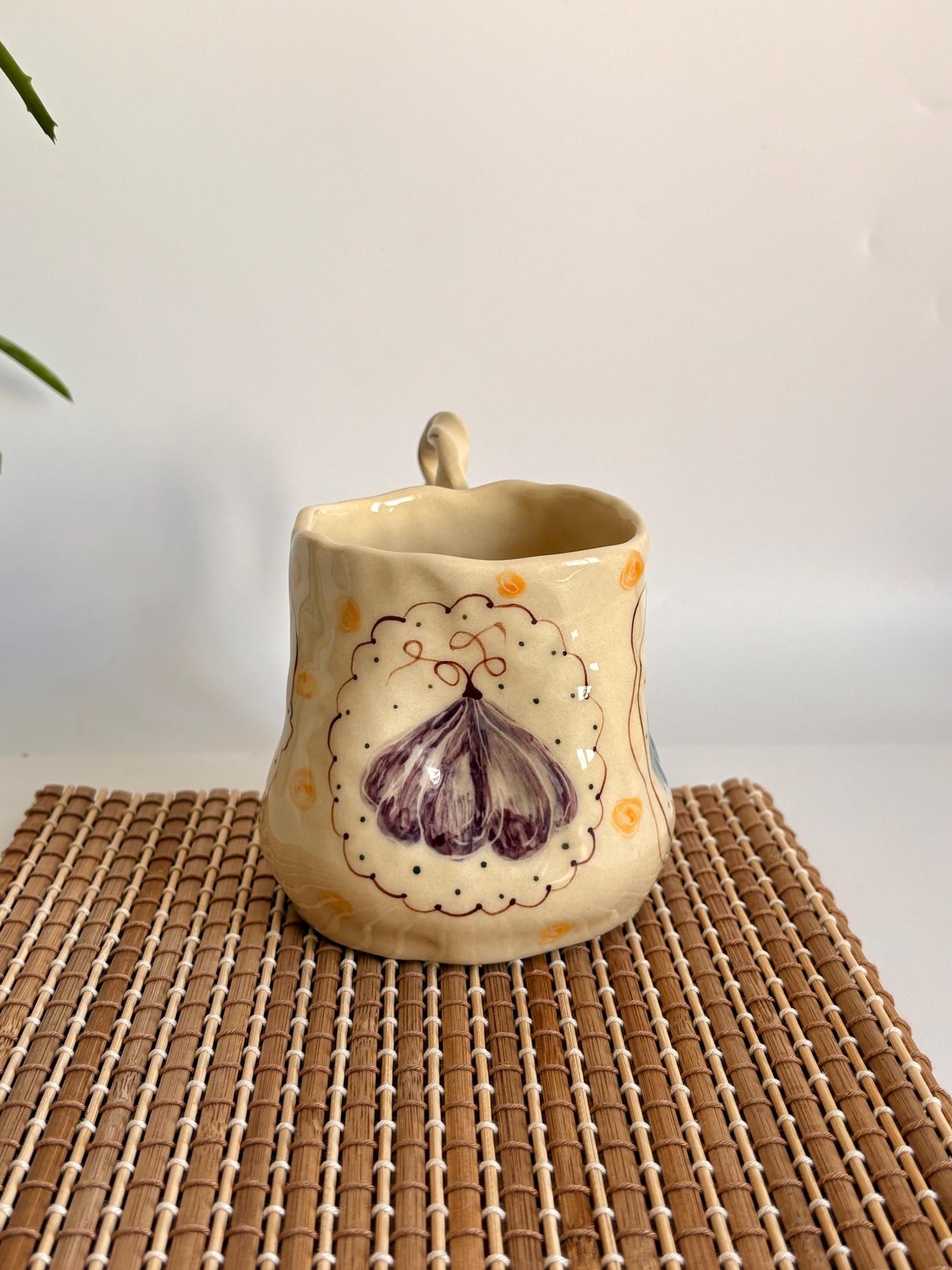 Colorful Pumpkin in Framed Mug