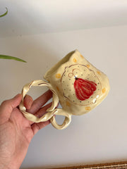 Colorful Pumpkin in Framed Mug