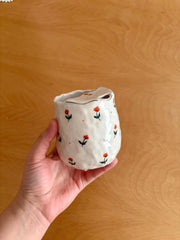 Red Poppy To Go Mug