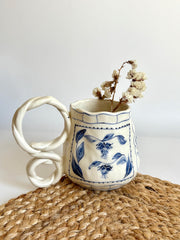Rustic Bloom Tarot Cards Mug