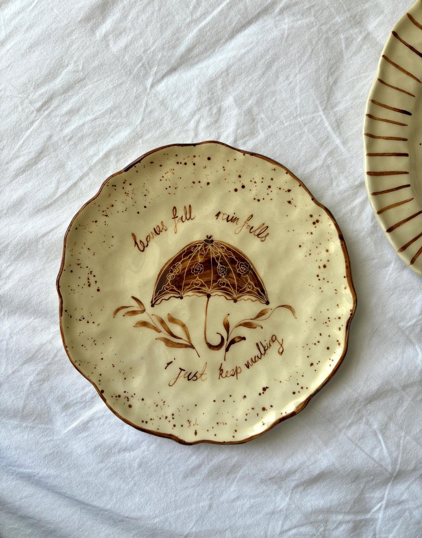 Umbrella Decor Plate