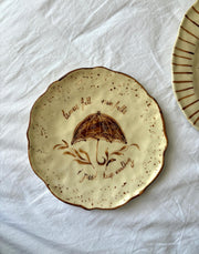 Umbrella Decor Plate