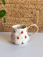 Cute Minimalist Pumpkin Halloween Mug