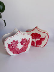 Red Tulip Napkin Holder