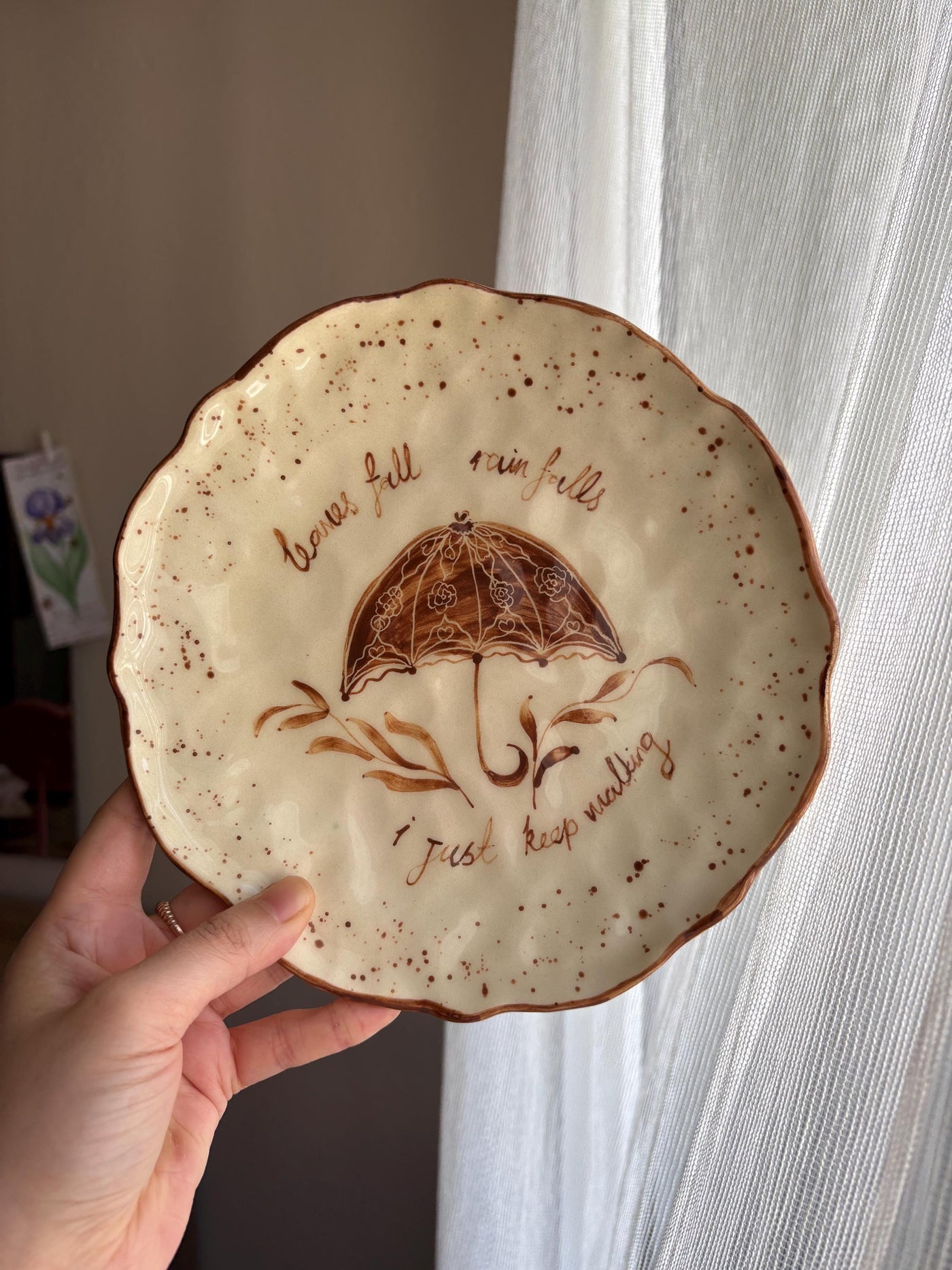 Umbrella Decor Plate