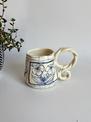 Rustic Bloom Tarot Cards Mug